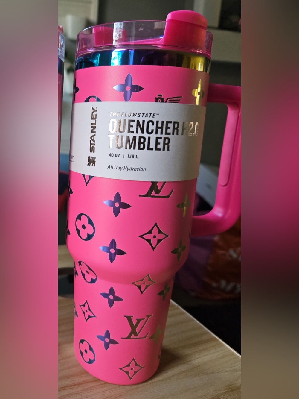 Louis Vuitton Printed Stanley Quencher Tumbler New in box